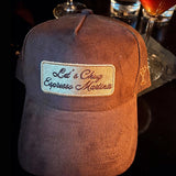 Let's Chug Espresso Martinis, Corduroy Trucker Hat
