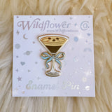 Espresso Martini Enamel Pin