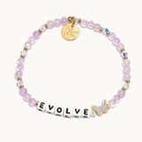 Evolve (with Butterfly), Little Words Project Bracelet (S/M)