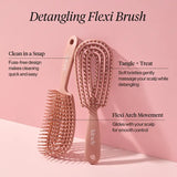 Kitsch Terracotta Detangling Flexi Brush