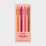 Fall Vibes Autumn Pen Set
