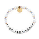 Find Your Peace, Little Words Project Bracelet (M/L)