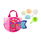 Fish Beach Tote with Sand Toys