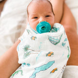 Florida Muslin Swaddle Blanket