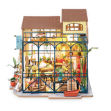 DIY Miniature House Kit: Flower Shop