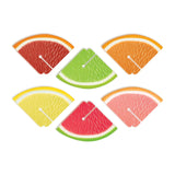 Fruit Cocktail Citrus Drink Markers, Set of 6