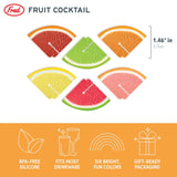 Fruit Cocktail Citrus Drink Markers, Set of 6