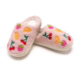 Assorted Fruit Indoor / Outdoor Kids Slippers