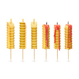 Hot & Crispy French Fry Candles, Set of 6