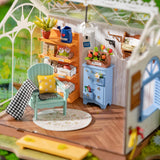 DIY Miniature House Kit: Dreamy Garden House