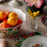 Rifle Paper Co. Garden Party Floral Melamine Serving Bowl
