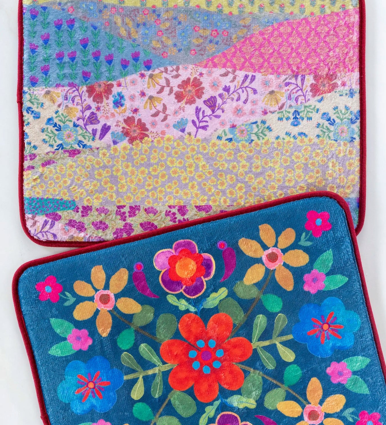 Natural Life Garden Waves Reversible Dish Drying Mat