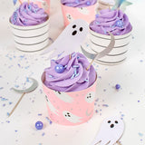 Halloween Ghosts Cupcake Decorating Set, 24pk.