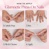 Glamnetic Press-On Nails, Lilac