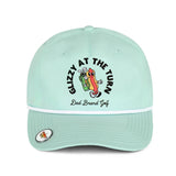 Glizzy at the Turn, Snapback Hat (with ball marker)