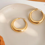 Classic Large Hoop Earrings