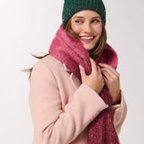 Emerald Green Sequins Embellished Beanie