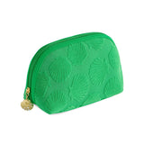 Green Seashell Zip Pouch