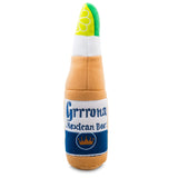 Grrrona Beer Bottle with Lime Dog Toy