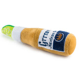 Grrrona Beer Bottle with Lime Dog Toy