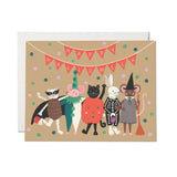 Happy Halloween (Cute Critters), Greeting Card