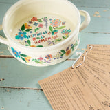 Natural Life 'Happiness is Homemade' Artisan Dip Crock