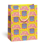 Happy Birthday with Birthday Cake Gift Bag, Large