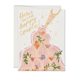 Here's to the Happy Couple (Champagne), Wedding Card