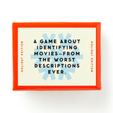 Poorly Explained Movies (Holiday Edition): A Game About Identifying Movies from the Worst Descriptions Ever