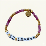I Am Enough, Little Words Project Bracelet (S/M)