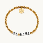 Little Words Project, Be Kind 14K Gold Plated Bracelet (S/M)