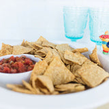 Nora Fleming Melamine Pinstripes Chip & Dip Platter