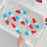 Keep Cool (Red, White & Blue Ice Pop), Nora Fleming Decorative Mini