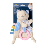 Itzy Ritzy Kitty Bitzy Crinkle™ Sensory Crinkle Toy With Teether