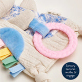 Itzy Ritzy Kitty Bitzy Crinkle™ Sensory Crinkle Toy With Teether