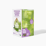 Lavender Matcha Tea Box, 10 Organic Bagless Tea Drops