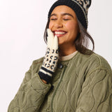 Leopard Print Touchscreen Gloves