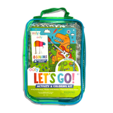 Let's Go! Activity & Coloring Kit, Robo Dinos