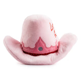 Let's Go Girls Pink Cowgirl Hat Dog Toy