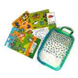 Let's Go! Activity & Coloring Kit, Robo Dinos