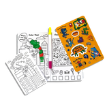 Let's Go! Activity & Coloring Kit, Robo Dinos