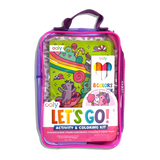 Let's Go! Activity & Coloring Kit, Unicorn Candy Town