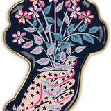 Liberty Ianthe Floral Hand Shaped Porcelain Tray
