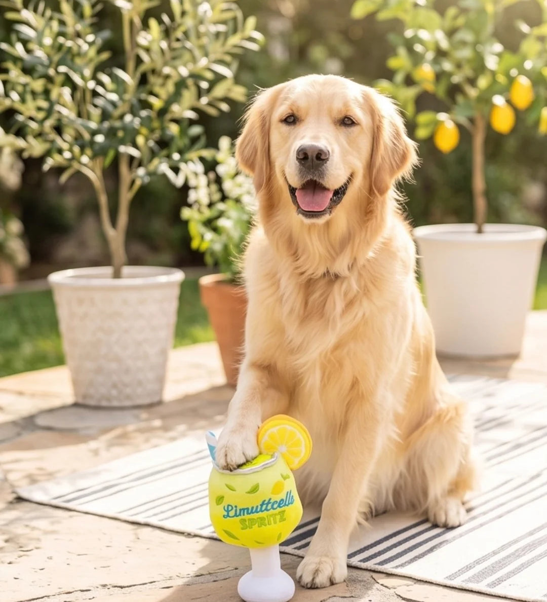 Haute Diggity Dog Limuttcello Spritz Dog Toy