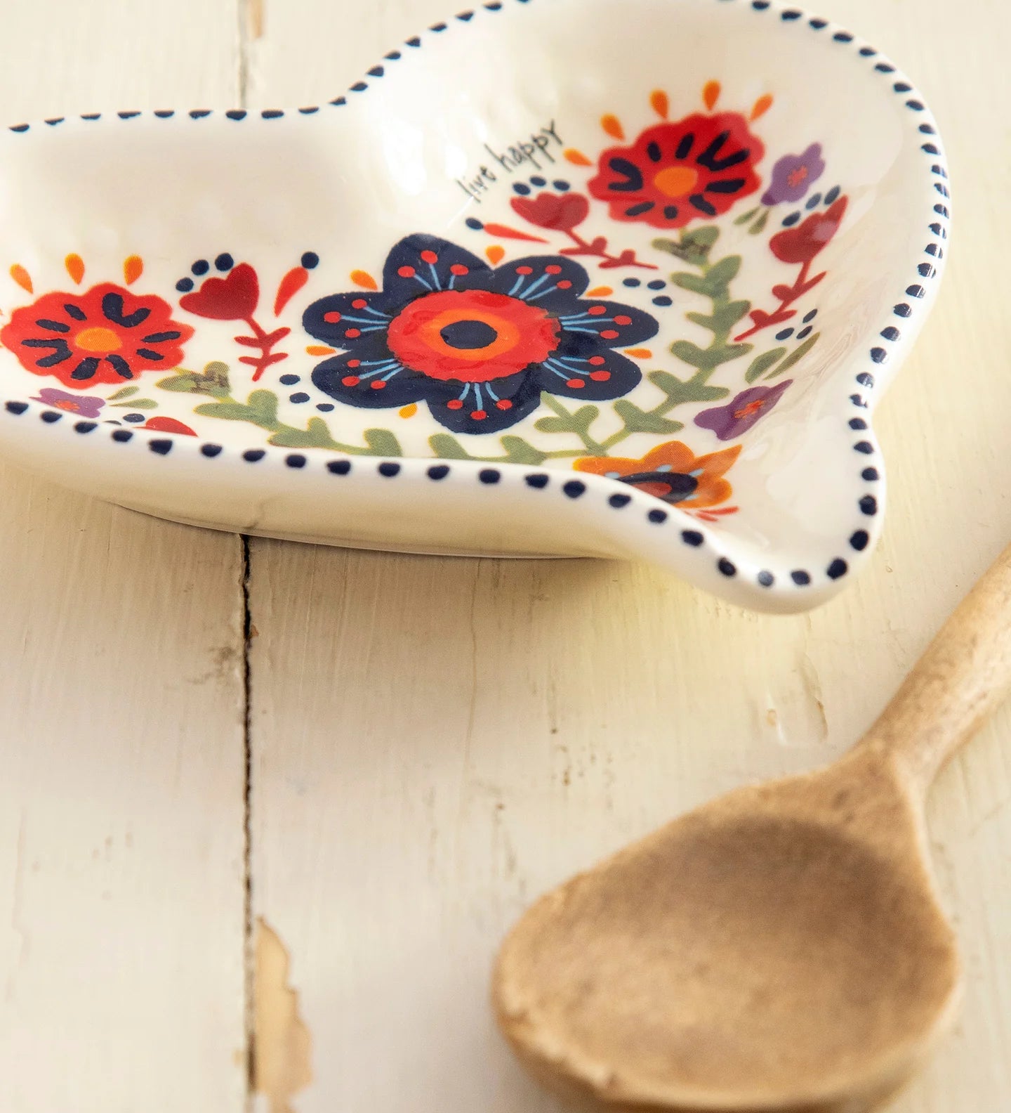 Ceramic Heart Spoon Rest