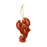 Lobster Beaded Ornament