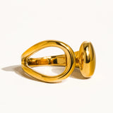 Abstract Loop Ring (Adjustable)
