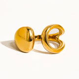 Abstract Loop Ring (Adjustable)