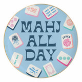 Mahj All Day (Mahjong) Ceramic Trinket Tray