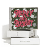 Merry and Bright, Boxed Set of 8 Holiday Greeting Cards